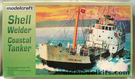 Modelcraft 1/130 Shell Welder Coastal Tanker - (ex Frog), 130-001 plastic model kit